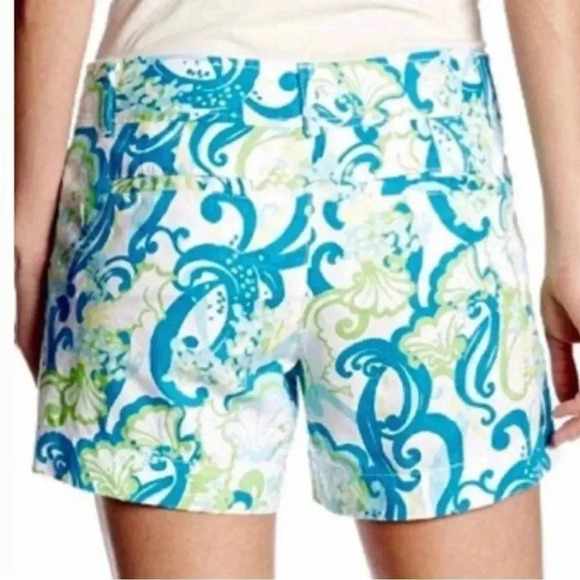 Lilly Pulitzer Crystal Coast Callahan Dressy Festival shorts Sz 00 - Picture 4 of 10